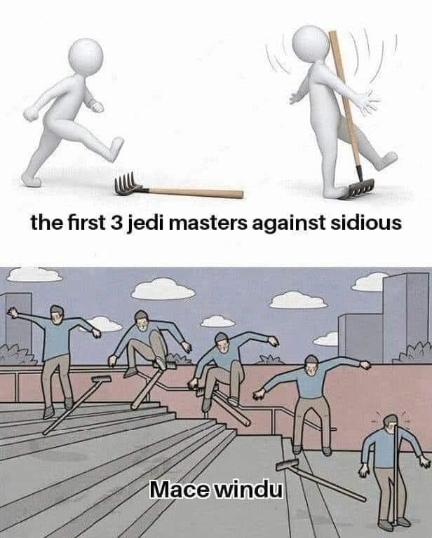 This meme is a play on the Star Wars character Darth Vader's famous line "When I left you, I was but the learner. Now I am the master." The meme replaces "master" with "meme lord" and "learner" with "lad". The image shows a stick figure with a sword and a caption "In a galaxy far, far away..."